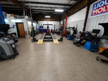 inside shop